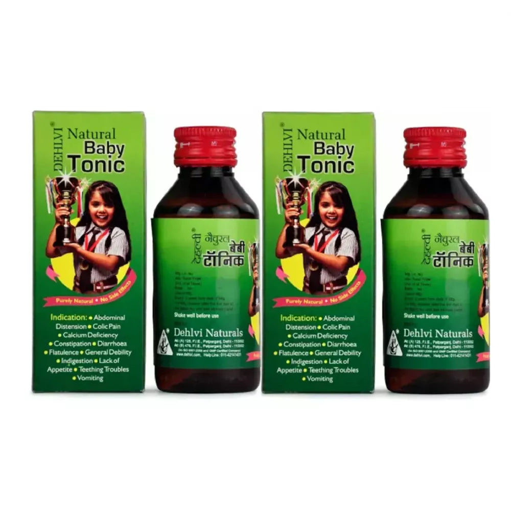 Dehlvi Ambar Natural Baby Tonic - 100 ml (Pack of 2)